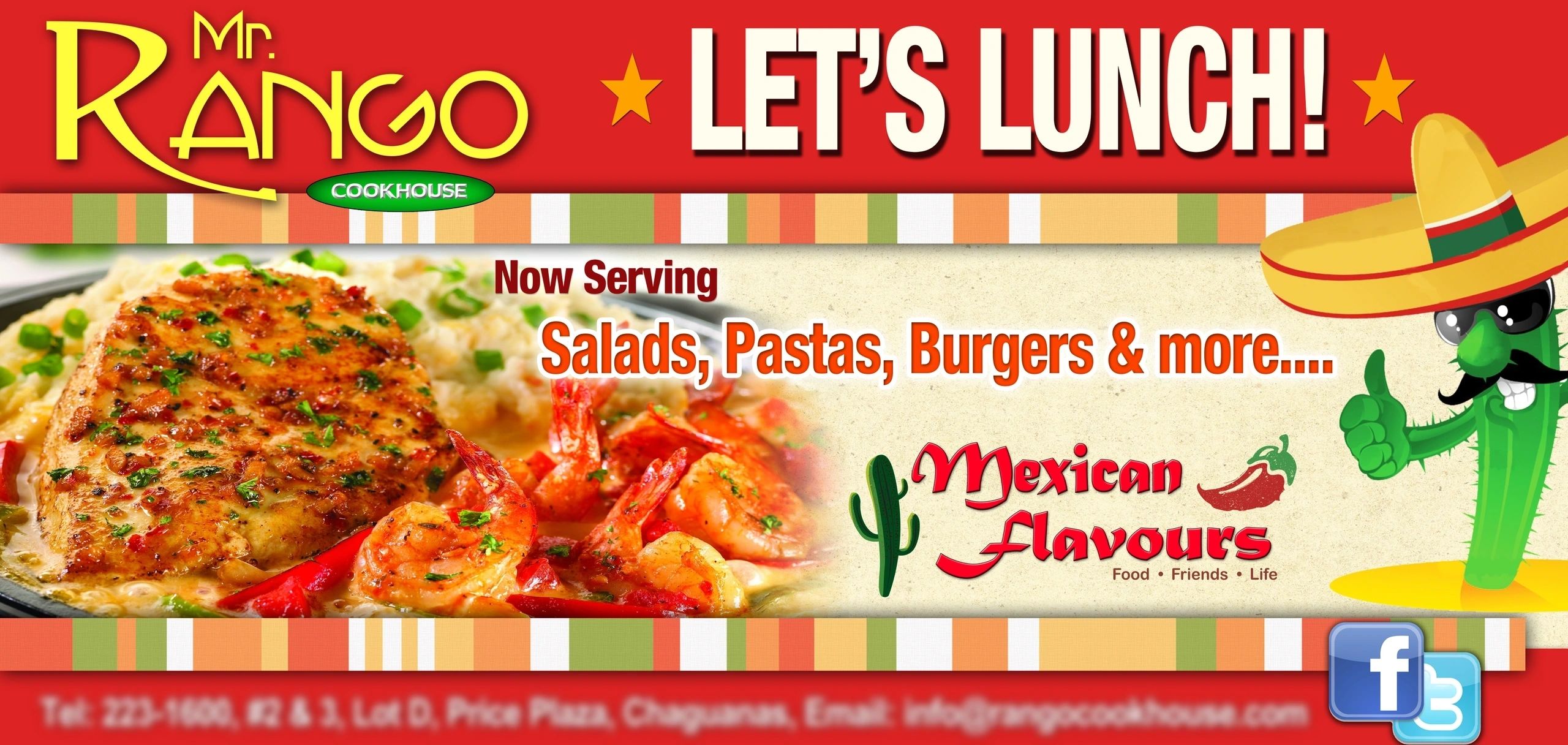 Mr Rango banner design